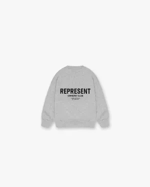 Represent Mini Owners Club Sweater - Ash Grey