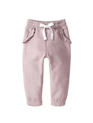 Ruffle Sweatpant - Wisteria