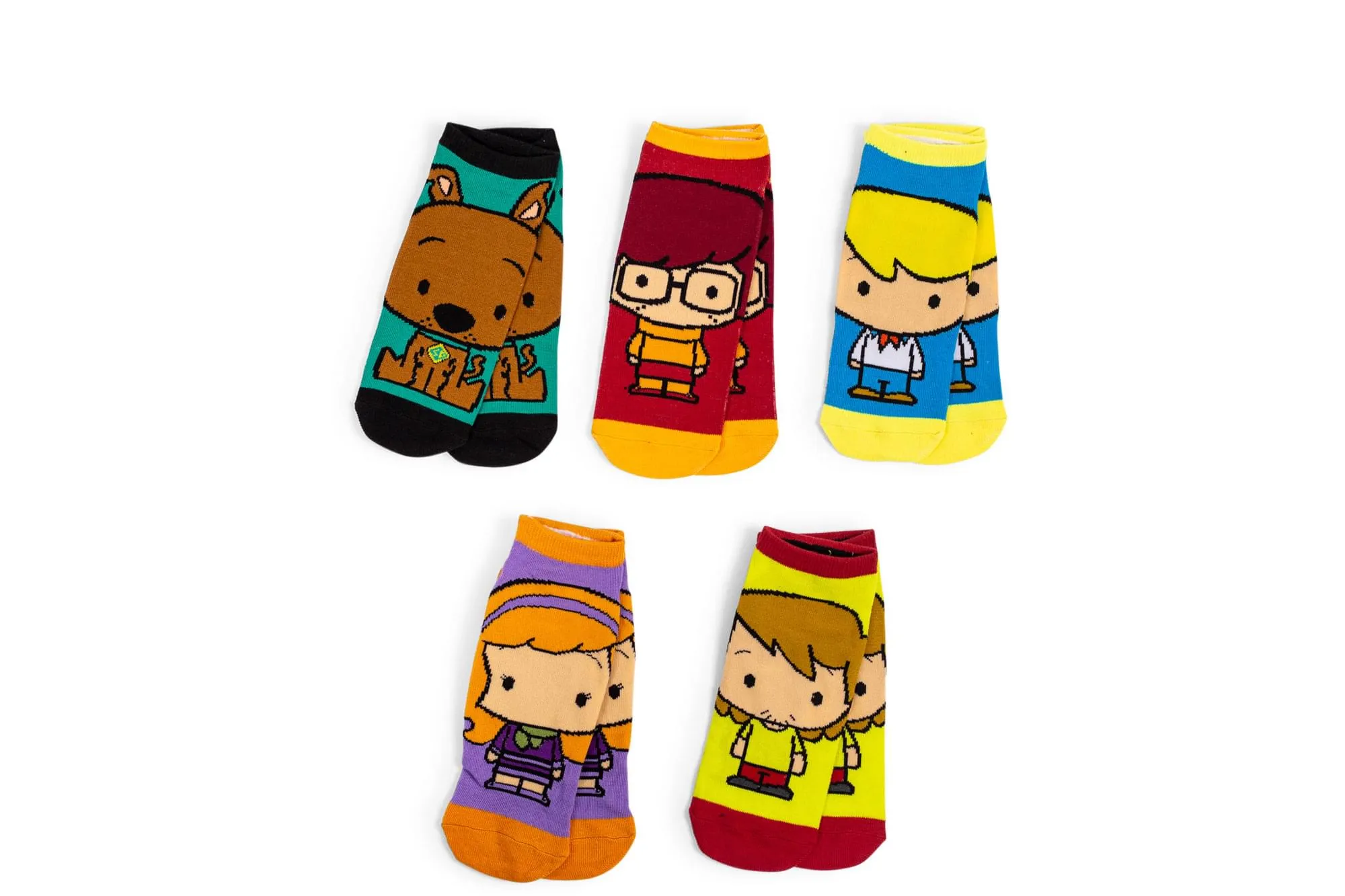 Scooby-Doo Novelty Low-Cut Unisex Ankle Socks | 5 Pairs