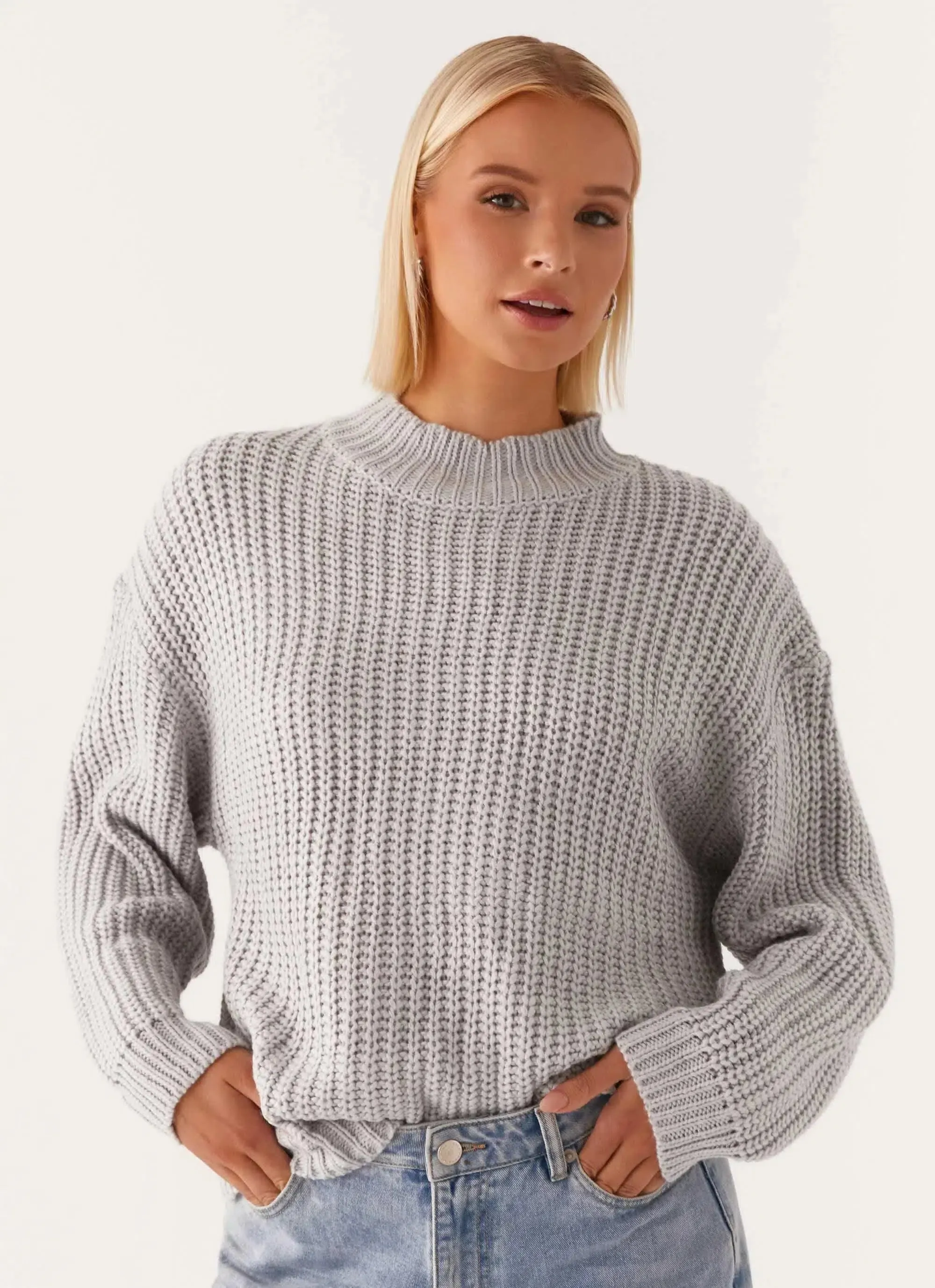 Simona – Semi-sheer finish – Knit sweater