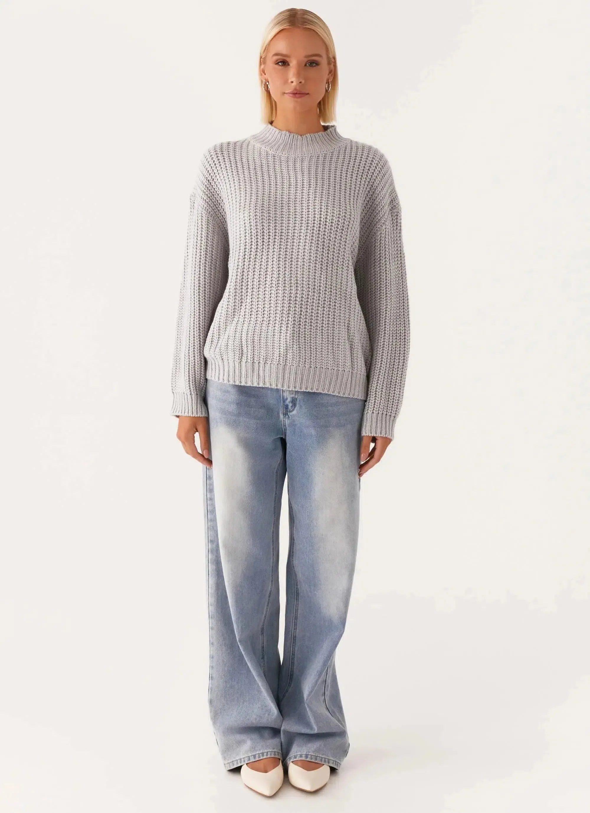 Simona – Semi-sheer finish – Knit sweater