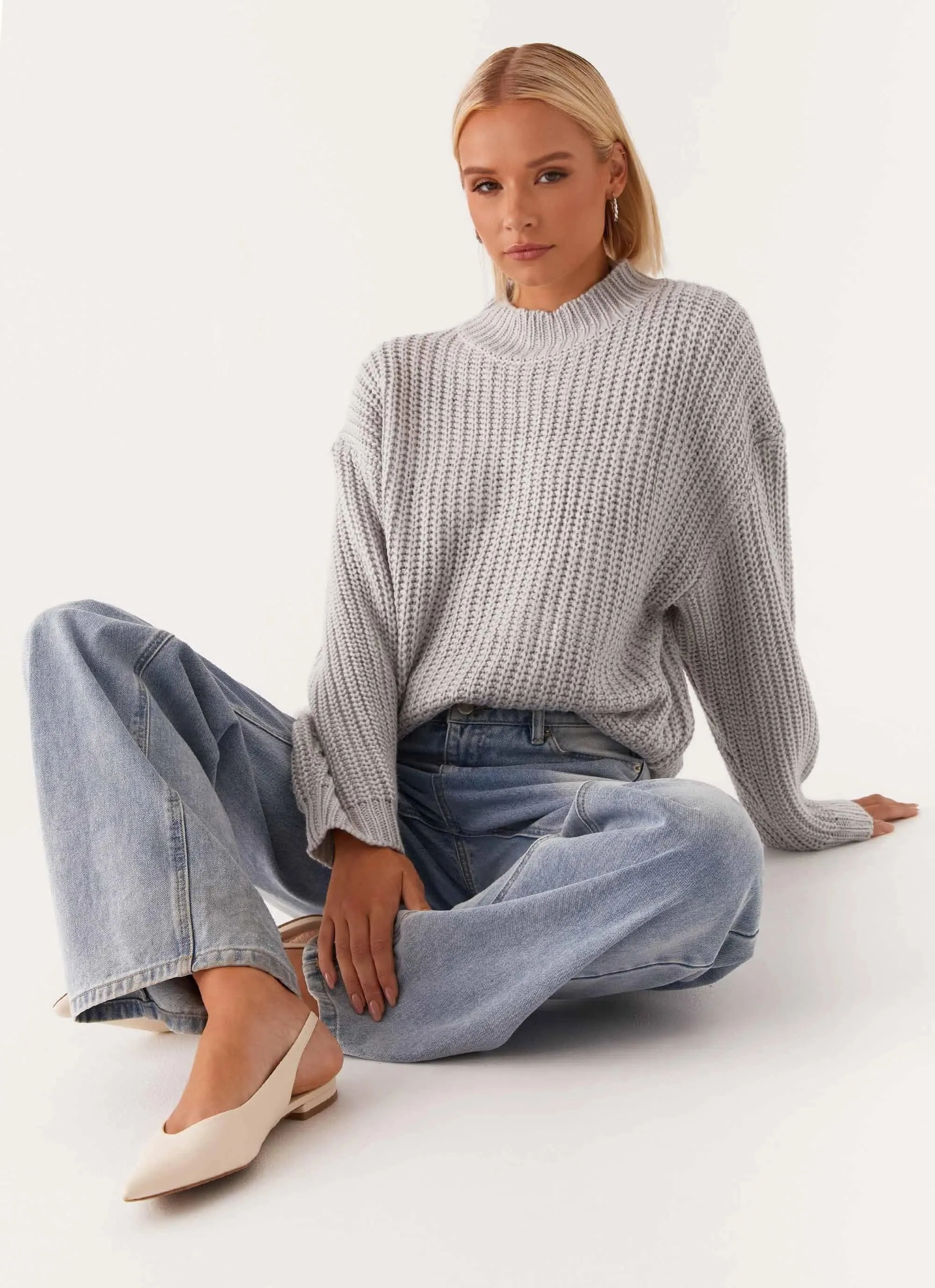 Simona – Semi-sheer finish – Knit sweater