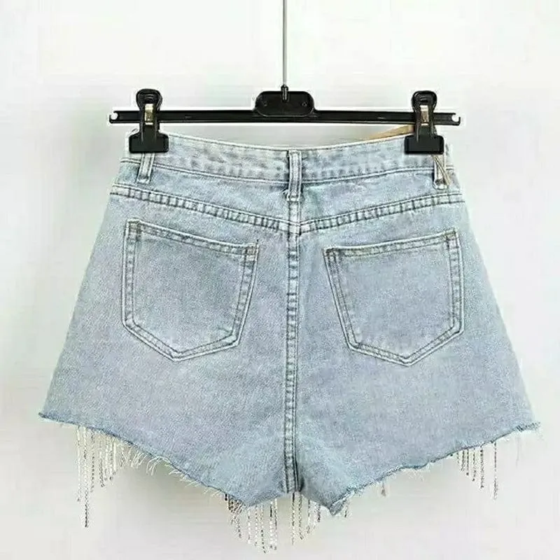 SPARKLE Denim Shorts