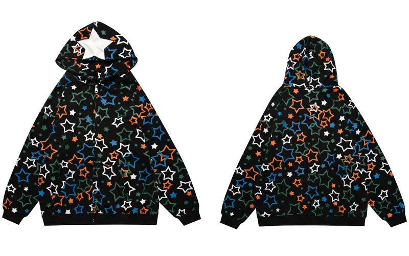 Stellar Dreams Zip-Up Hoodie