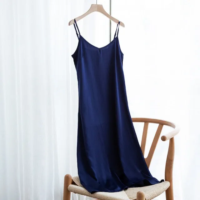 Stylemein - Slip Dress | Midi Slip Dress | Midi Strap Dress