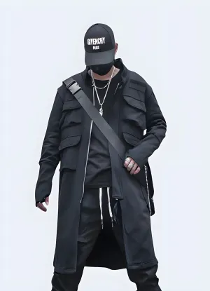 Techwear Long Coat