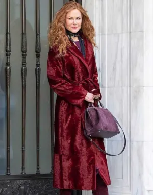 The Undoing Nicole Kidman Maroon Coat