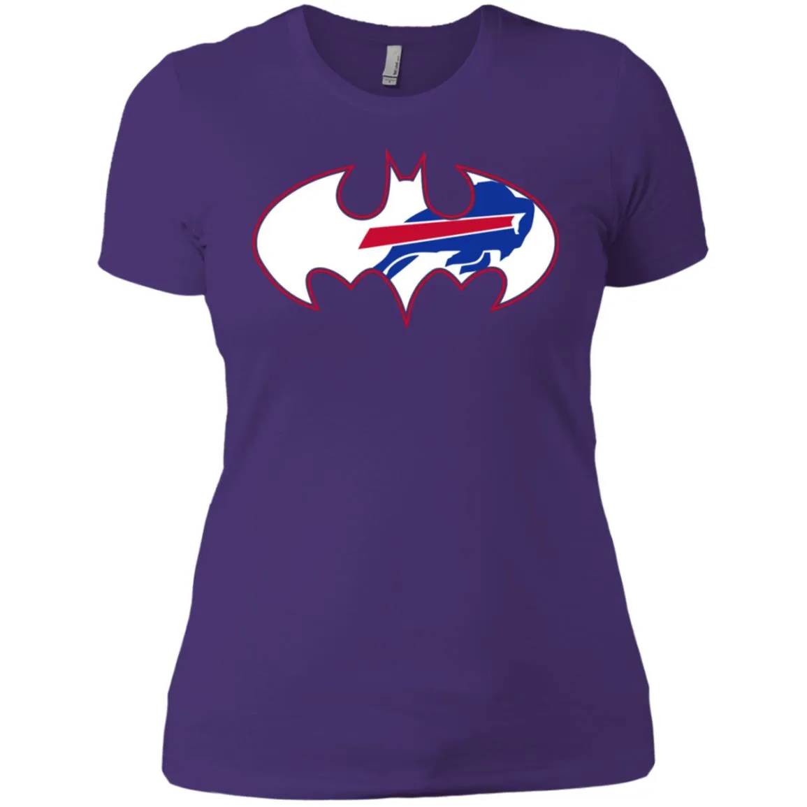 We Are The Buffalo Bills Batman Nfl Mashup Women Cotton T-Shirt