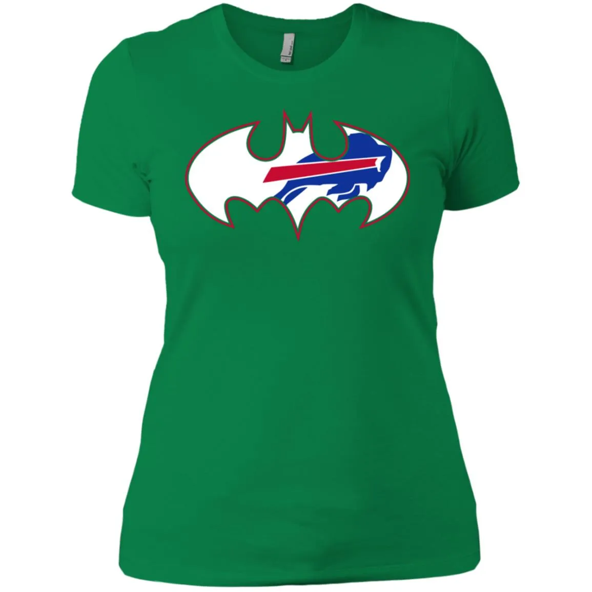 We Are The Buffalo Bills Batman Nfl Mashup Women Cotton T-Shirt