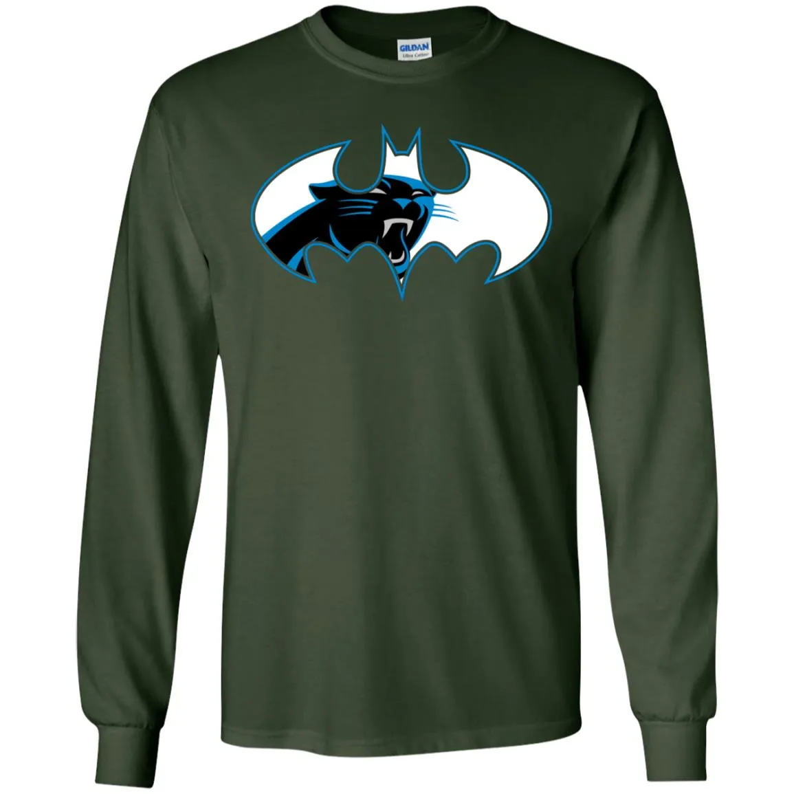 We Are The Carolina Panthers Batman Nfl Mashup Men Long Sleeve Shirt