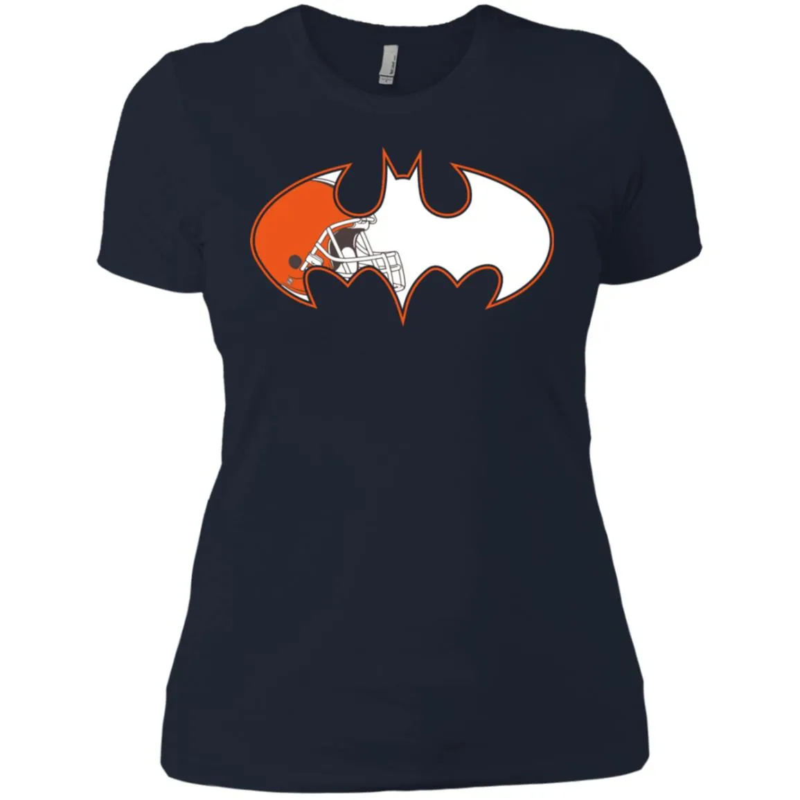 We Are The Cleveland Browns Batman Nfl Mashup Women Cotton T-Shirt