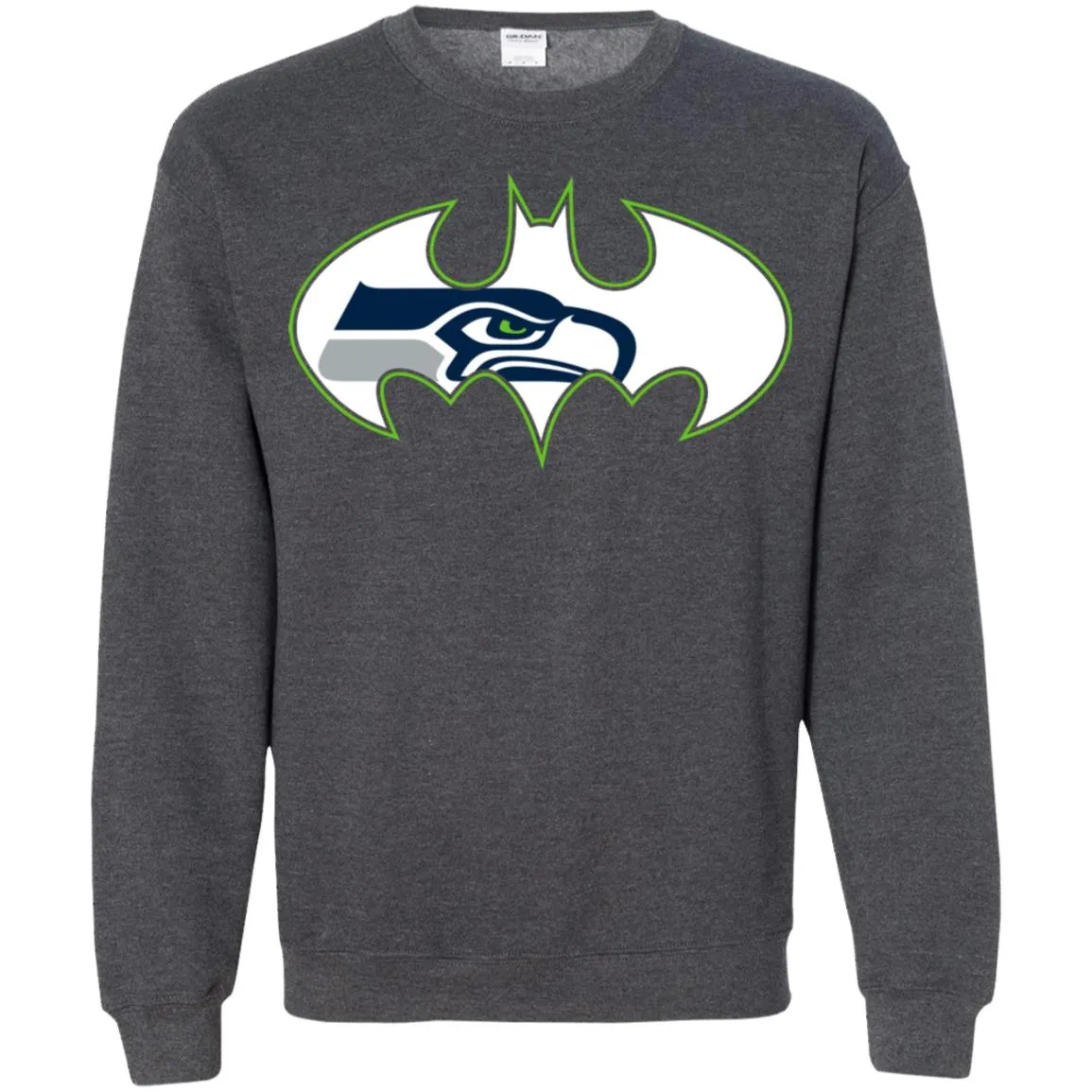 We Are The Seattle Seahawks Batman Nfl Mashup Crewneck Pullover Sweatshirt