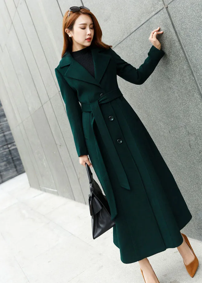 Women Winter Warm Wool Coat 2458