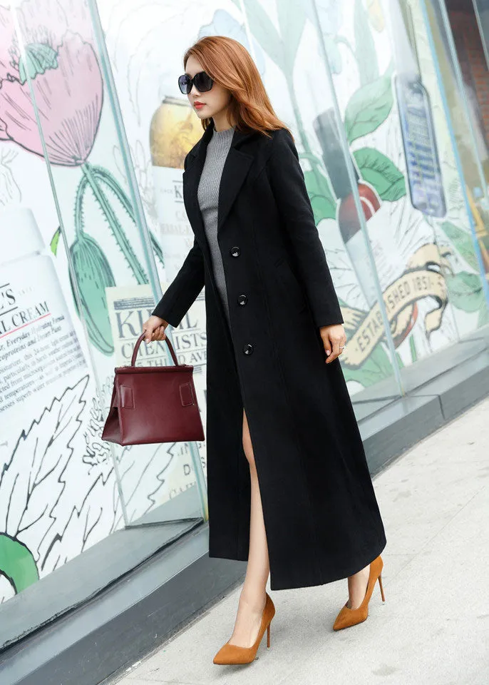 Women Winter Warm Wool Coat 2458