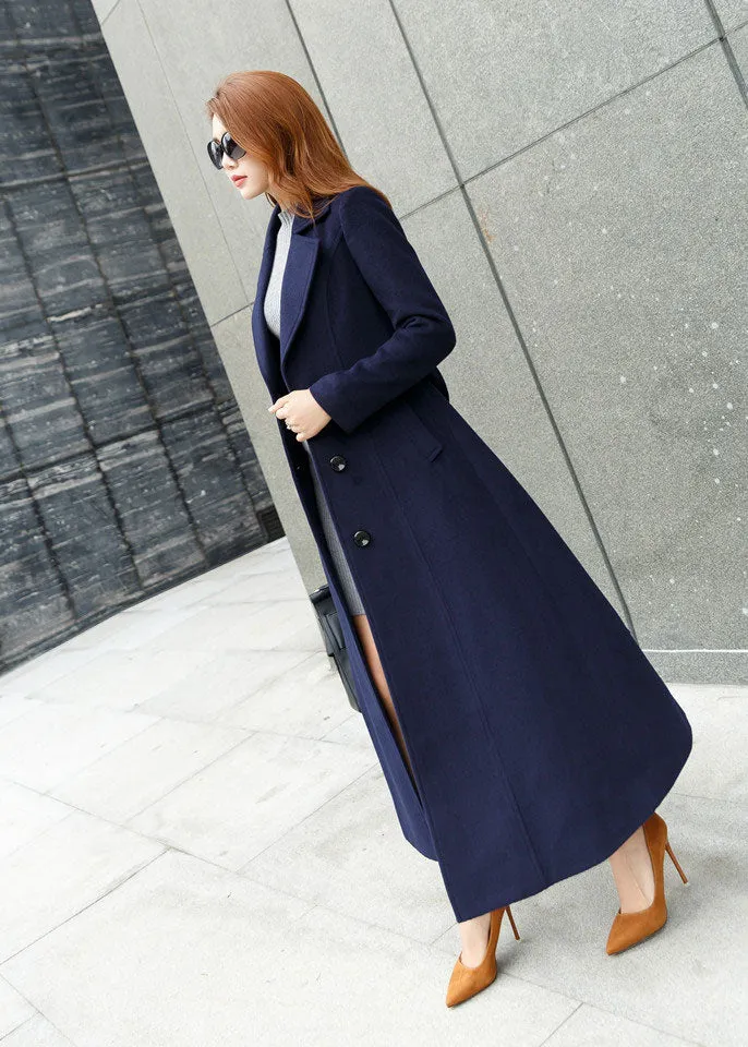 Women Winter Warm Wool Coat 2458