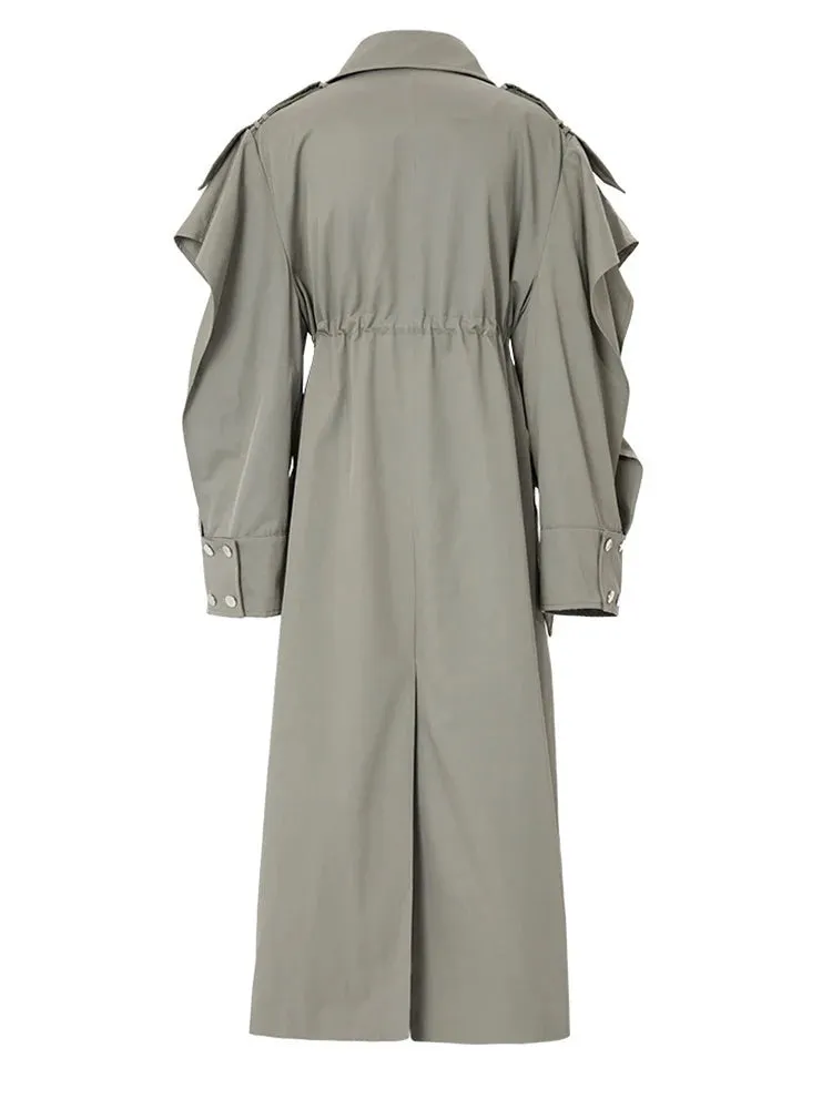 Women's Timeless Elegant Oversized Trench Coat