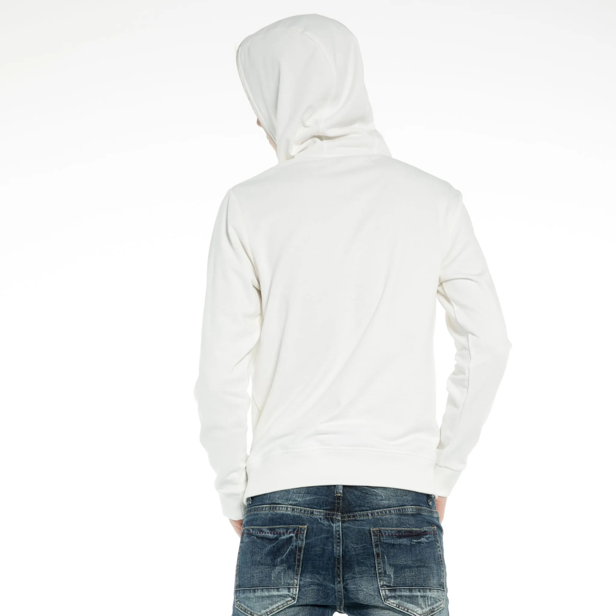 Zip-up Hooded Sweatshirt